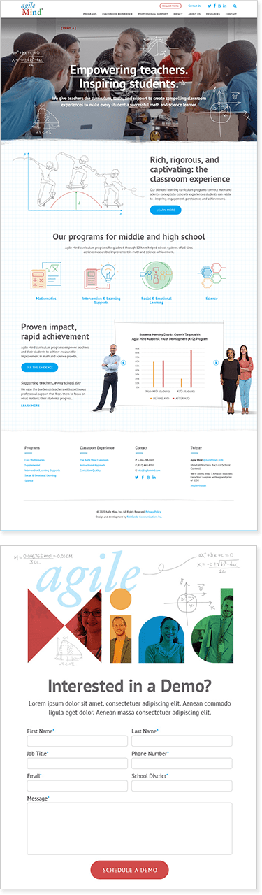 AgileMind Website