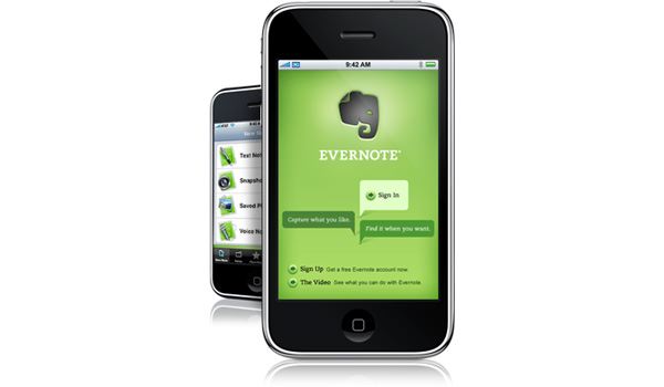 evernote mobile app