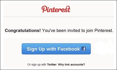 Get an Invitation to Pinterest