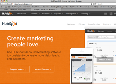 HubSpot for blog