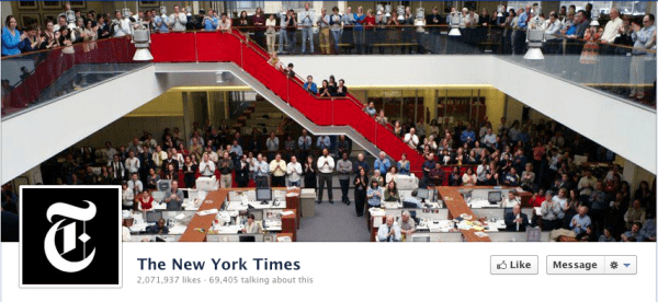 NYT Facebook cover photo