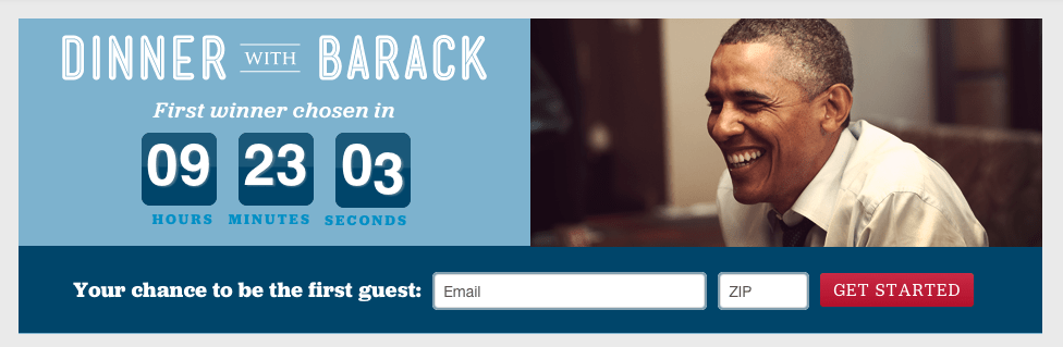 Barack Obama call-to-action