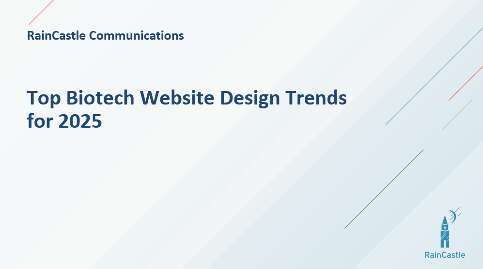 Life sciences marketing resource biotech website design trends